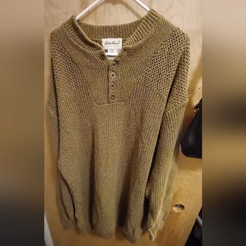 Eddie Bauer sweater men's lg